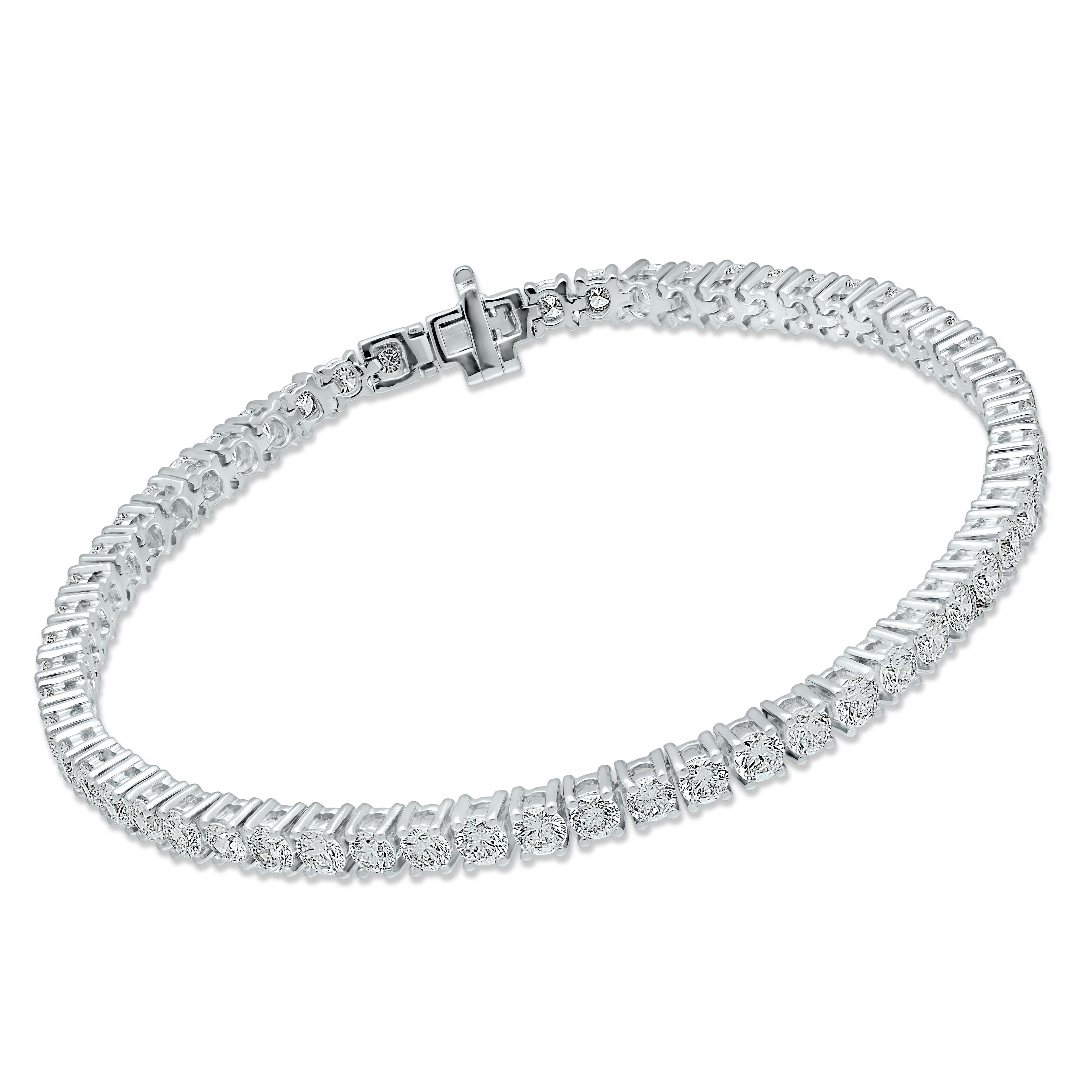 Lab Grown Diamond Tennis Bracelet