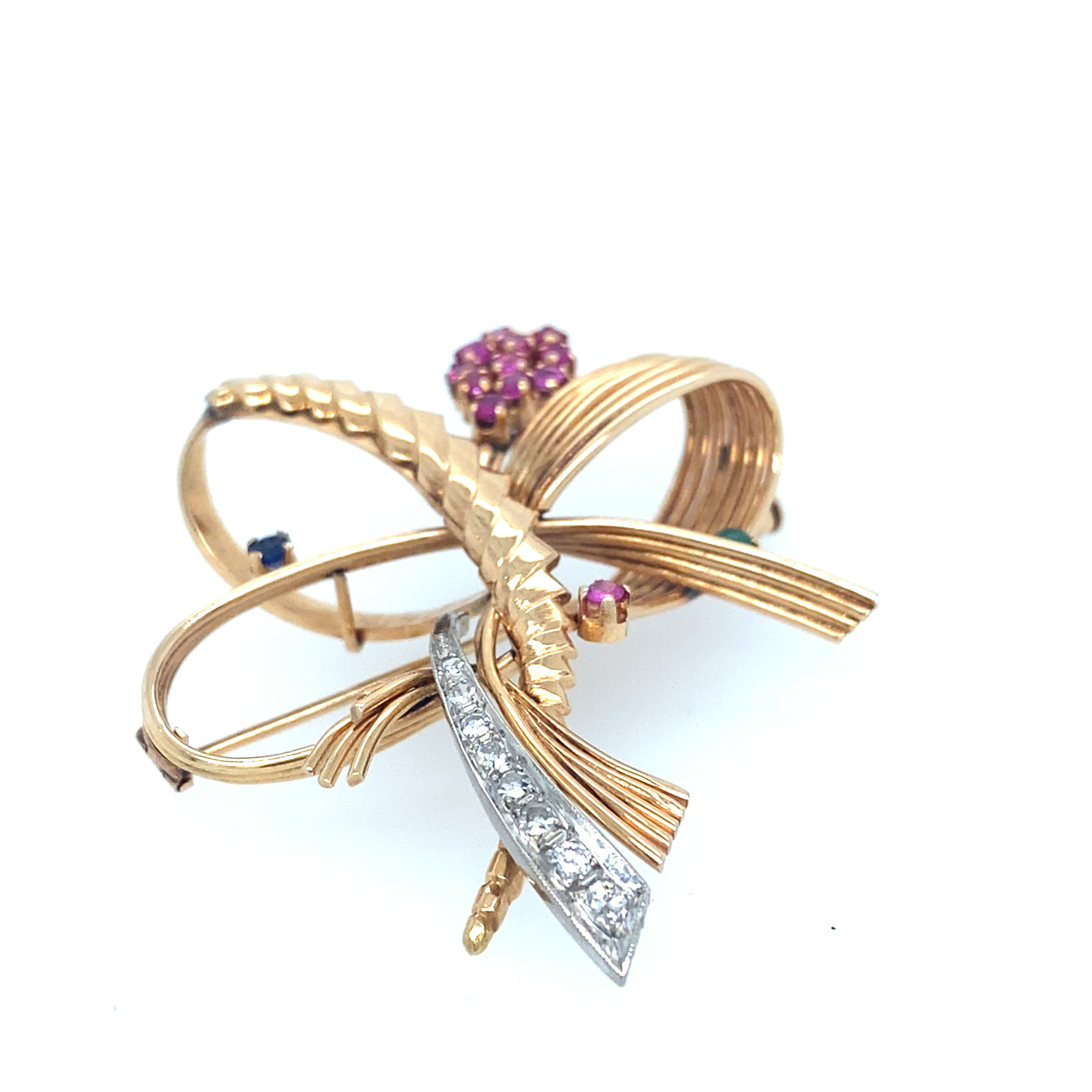 18K Brooch