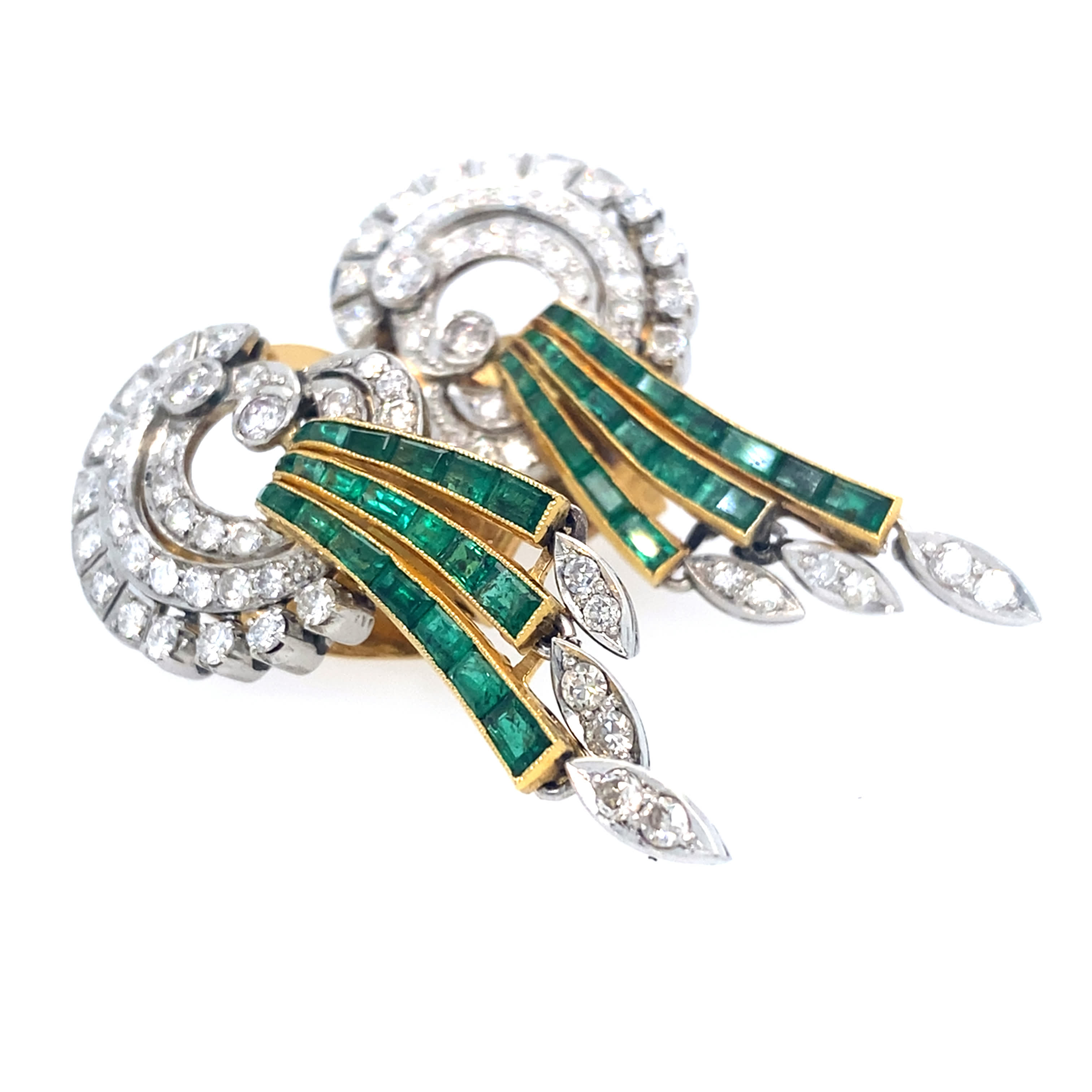 Emerald earrings
