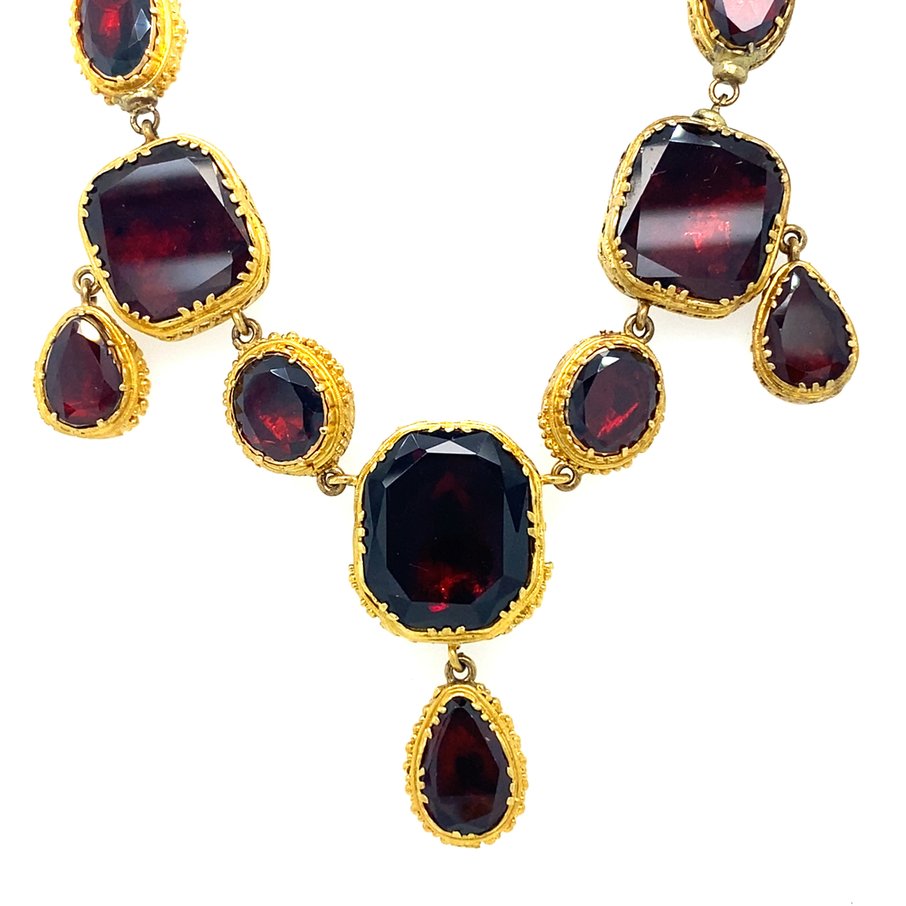 Antique Garnet Necklace