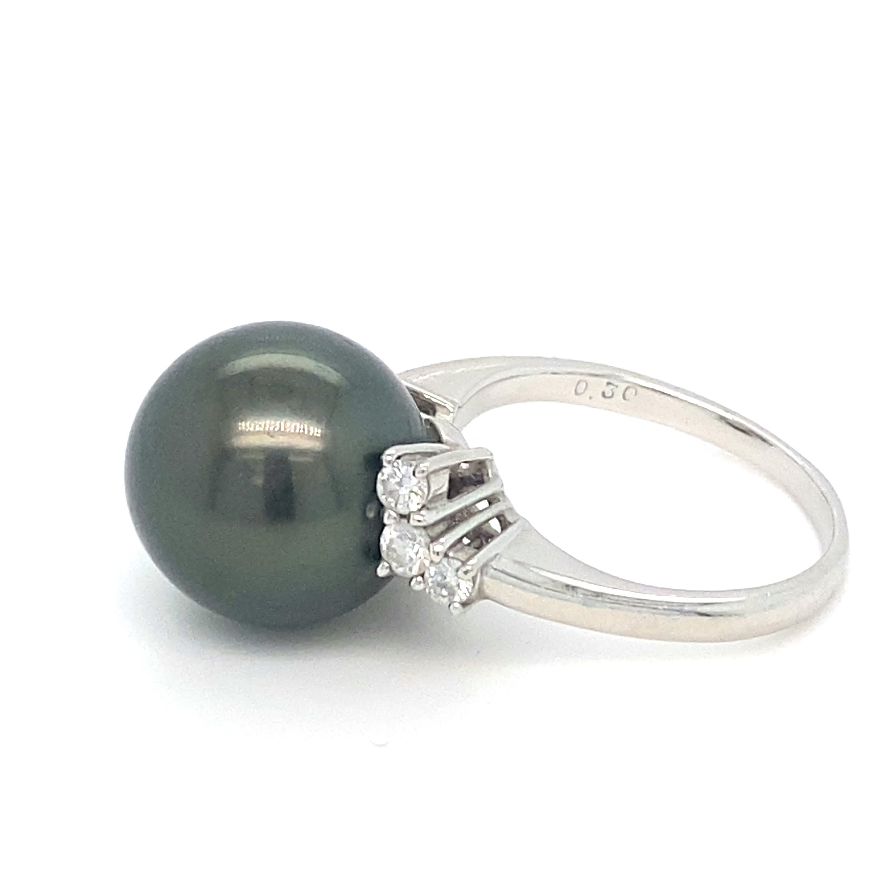 Black Pearl Ring