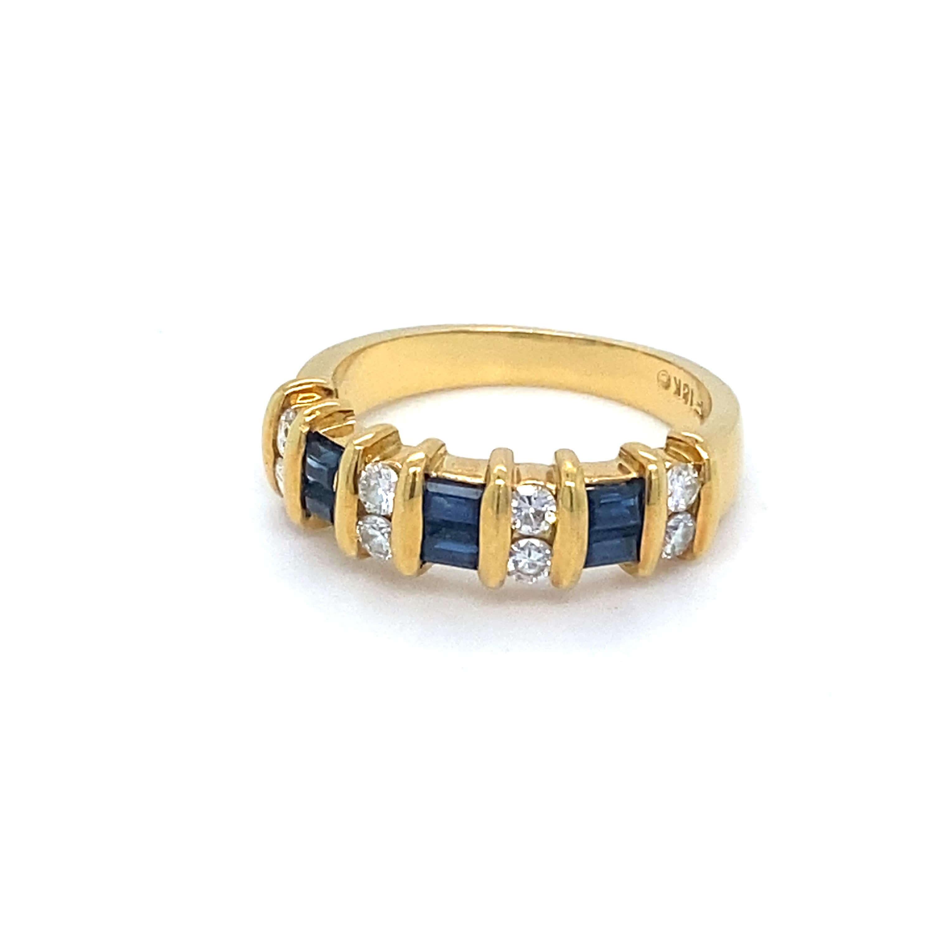 Sapphire and Diamond Ring