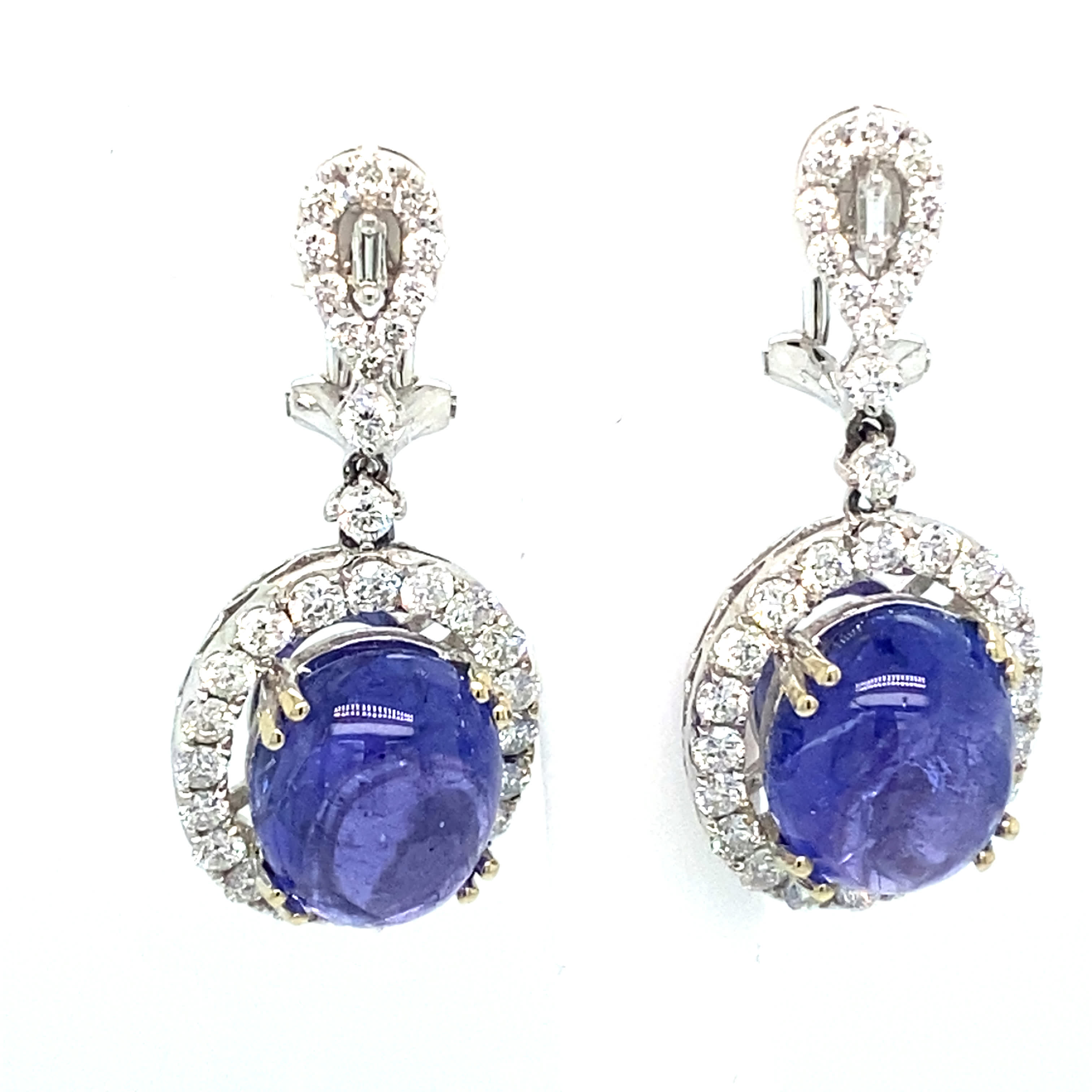 Tanzanite earrings